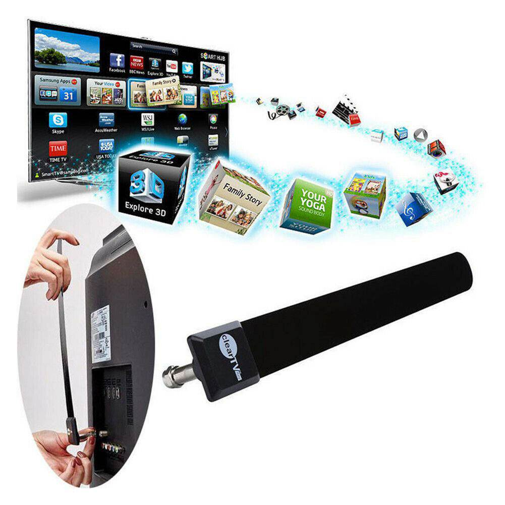1080p Ditch Cable Clear TV Key HDTV FREE TV Digital Indoor Antenna As Seen on TV