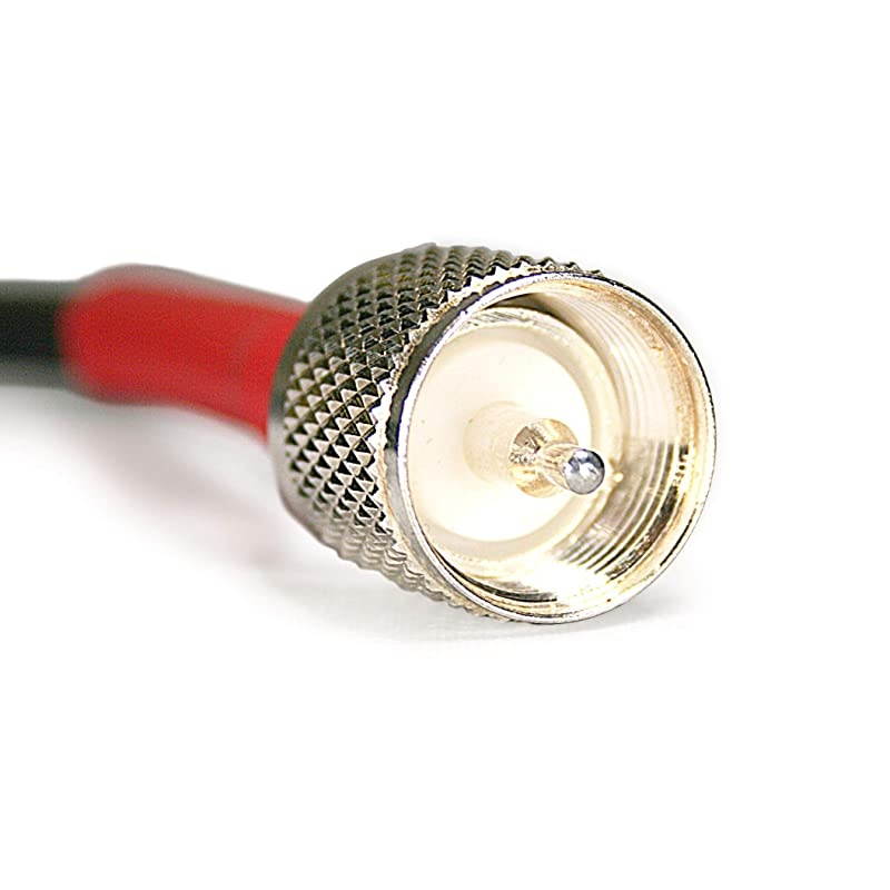 Experts RG-8X Coax - 25 FT PL259 M/M Connectors - Heavy Duty Indoor/Outdoor Weatherproof Jumper s - CB, Ham Radio, Short Wave Radio - HF, VHF, UHF