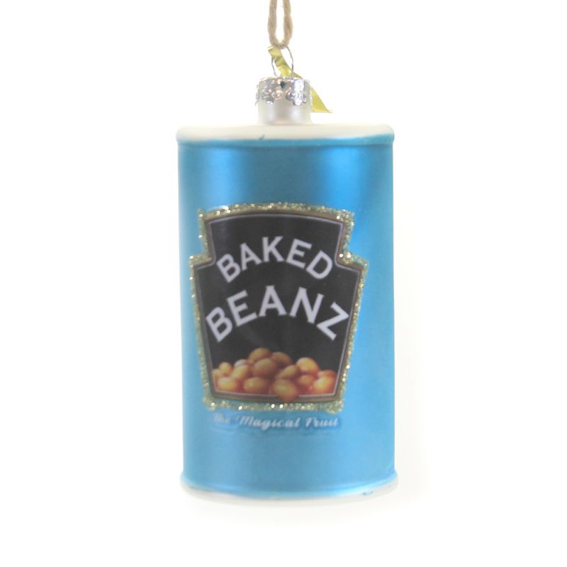 Holiday Ornament 3.75" Can Of Baked Beanz Ornament Picnic Food Beans  -  Tree Ornaments