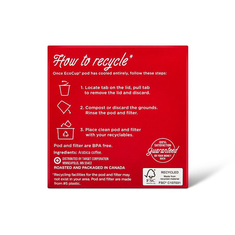 Premium Roast Medium Roast Coffee - Single Serve Pods - 12ct - Market Pantry™