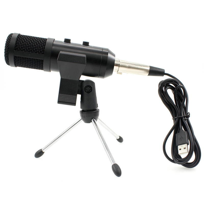 Bm 800 Upgraded bm 900 Mikrofon Condenser USB Microphone Studio With Stand Tripod And Pop Filter Mic For Computer Karaoke PC