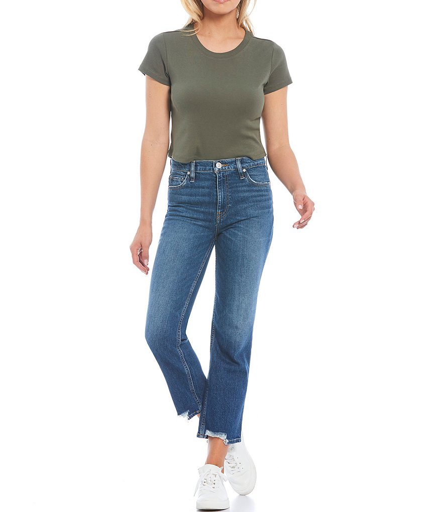 Hudson Jeans Nico Midrise Straight Crop Jean