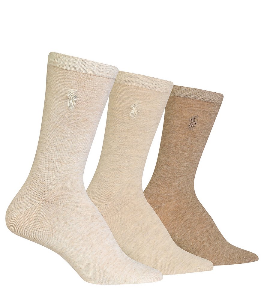 HUE Flat Knit Knee Socks 3-Pack