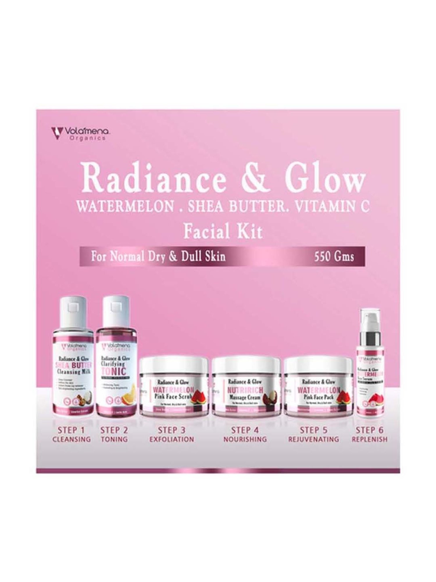 Globus Naturals Papaya Facial Kit