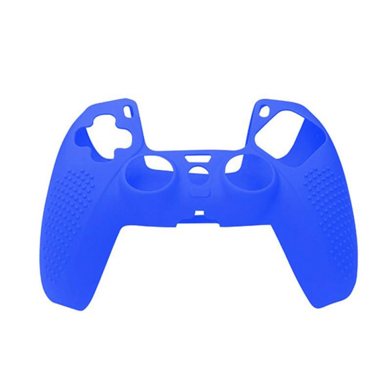 For PS5 Gamepad Silicone Protective Cover For SONY Playstation 5 Wireless Controller Protection Case With Non-slip Particles