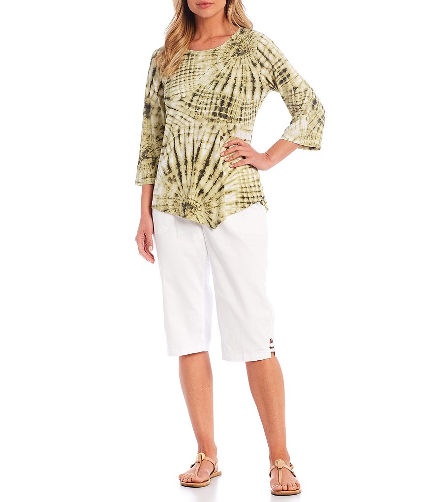 Allison Daley Petite Size True Navy Pull On Bermuda Shorts