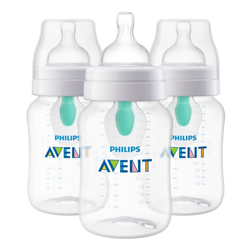 Philips Avent Anti-colic Bottle With AirFree vent - 9oz/3pk