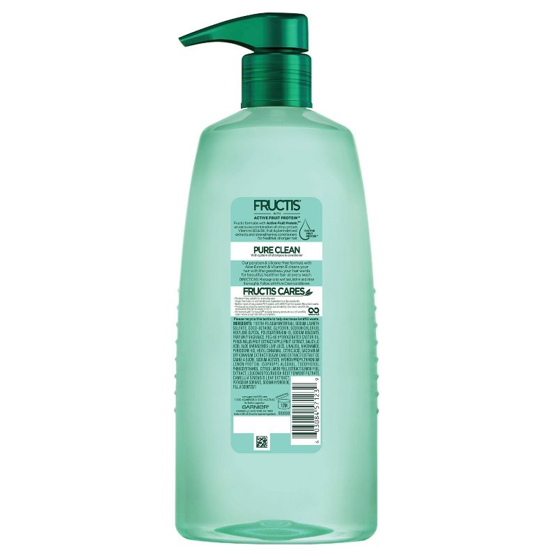 Garnier Fructis Pure Clean Aloe Extract Fortifying Shampoo - 33.8 fl oz
