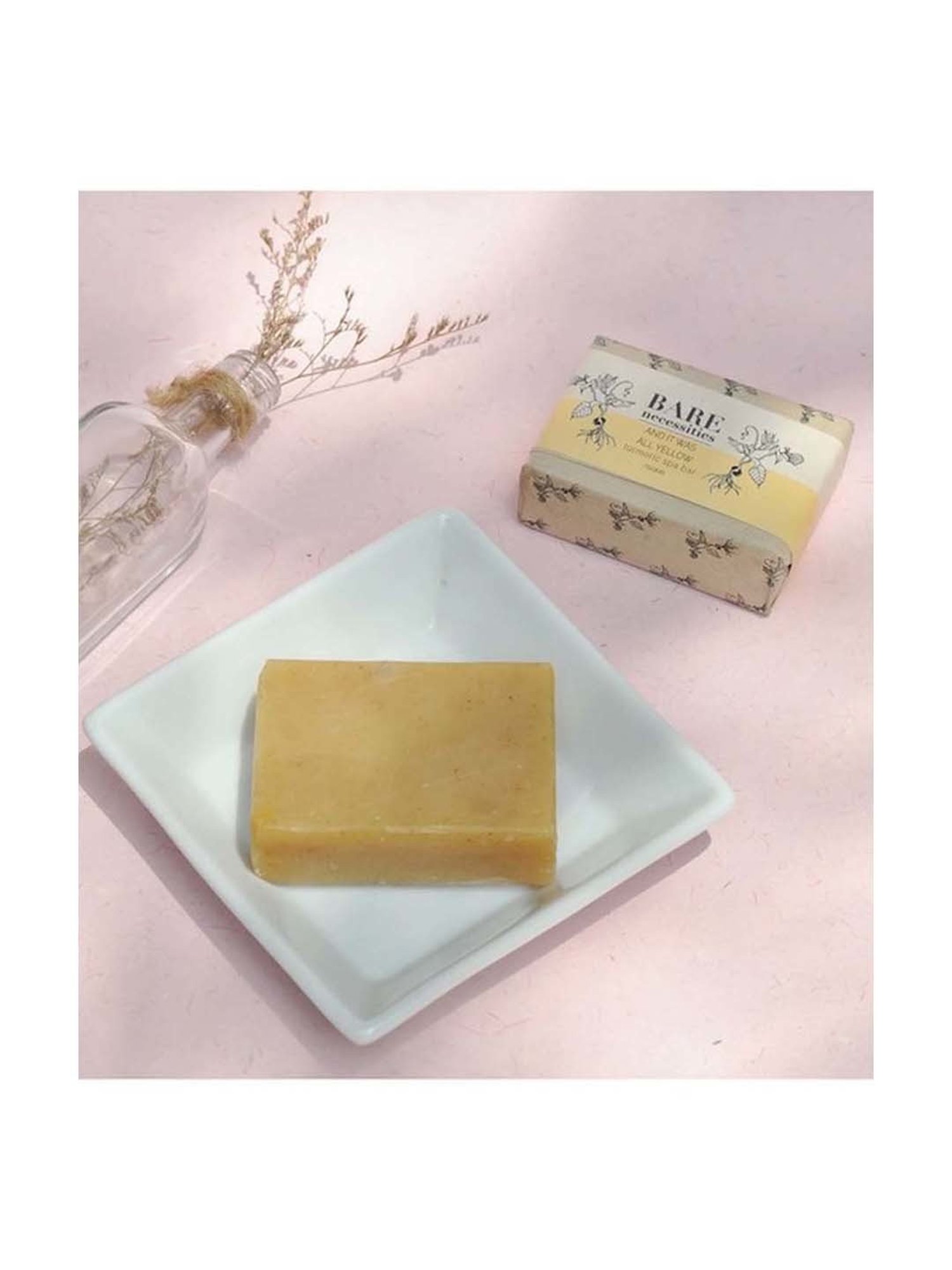 Bare Necessities Turmeric Spa Bar - And It was All Yellow - 75 gm