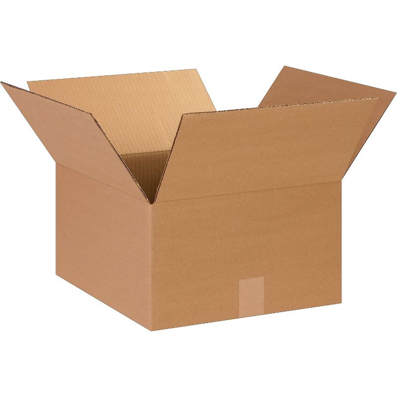 COASTWIDE 14 x 14 x 8 Shipping Boxes, 32 ECT, Brown 141408