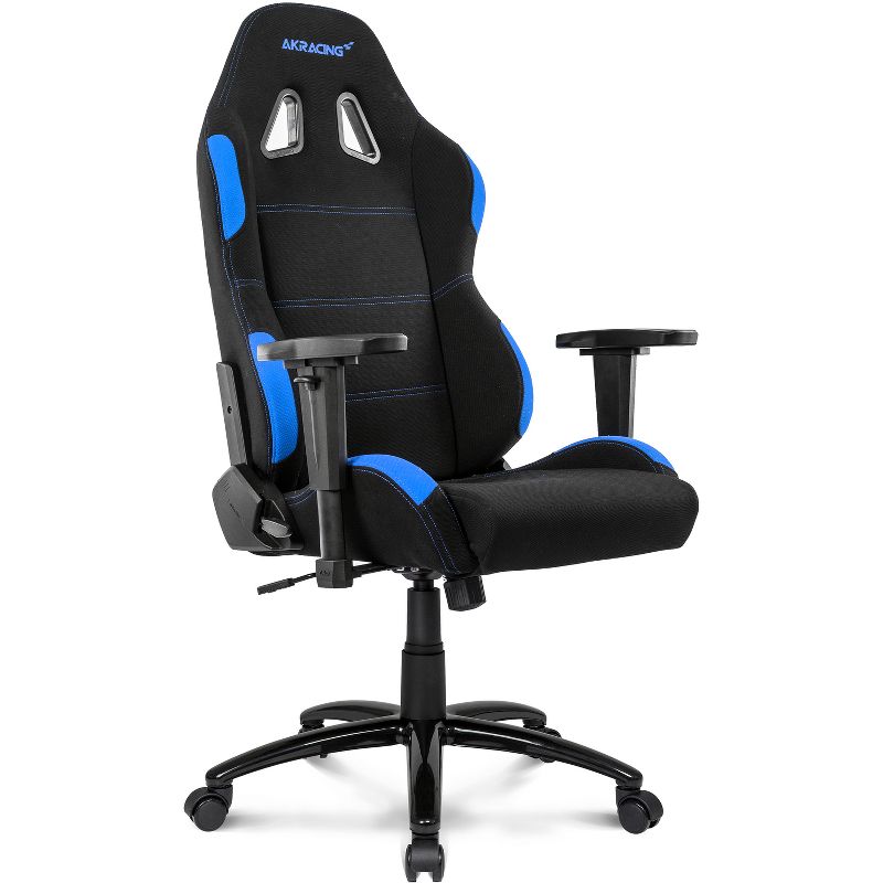 AKRacing Core Series EX-Wide Gaming Chair, Black/Blue (AK-EXWIDE-BK/BL)