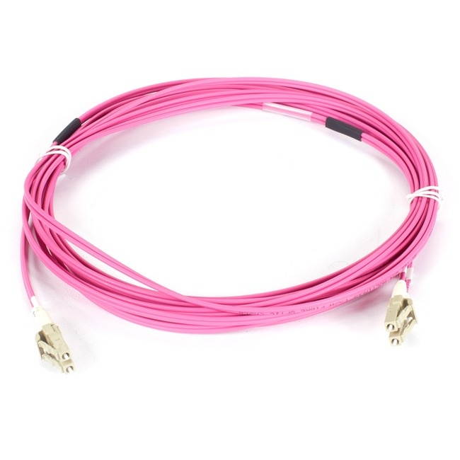 Black Box OM4 50/125 MM Fiber PC 10/40/100G - LSZH, LC-LC, Erika Violet 7M