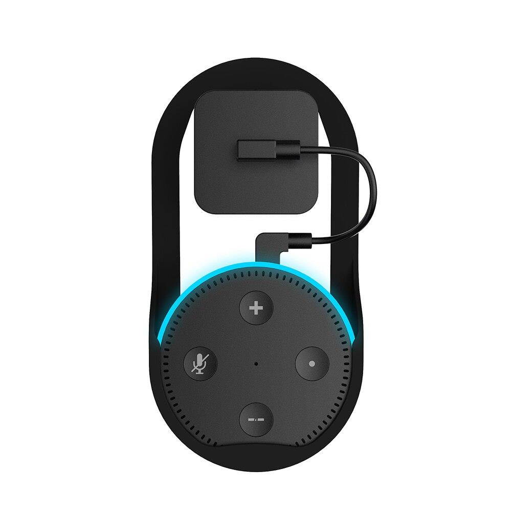 Arrival  Plastic Black Universal Smart Loudspeaker Echo Dot 2 Fixed Charging Wall Mount Brackets