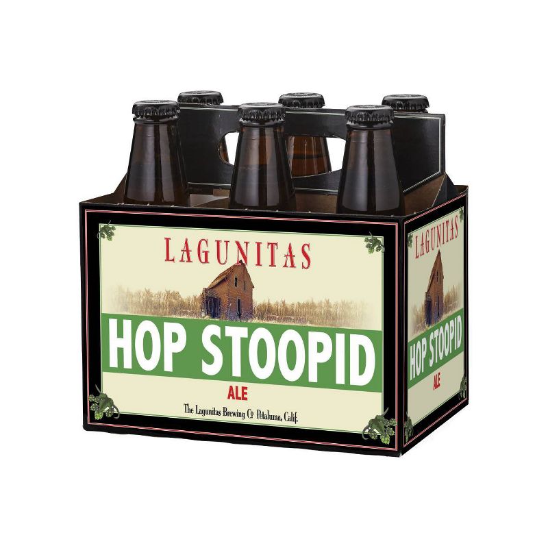 Lagunitas Hop Stoopid Double IPA Beer - 6pk/12 fl oz Bottles