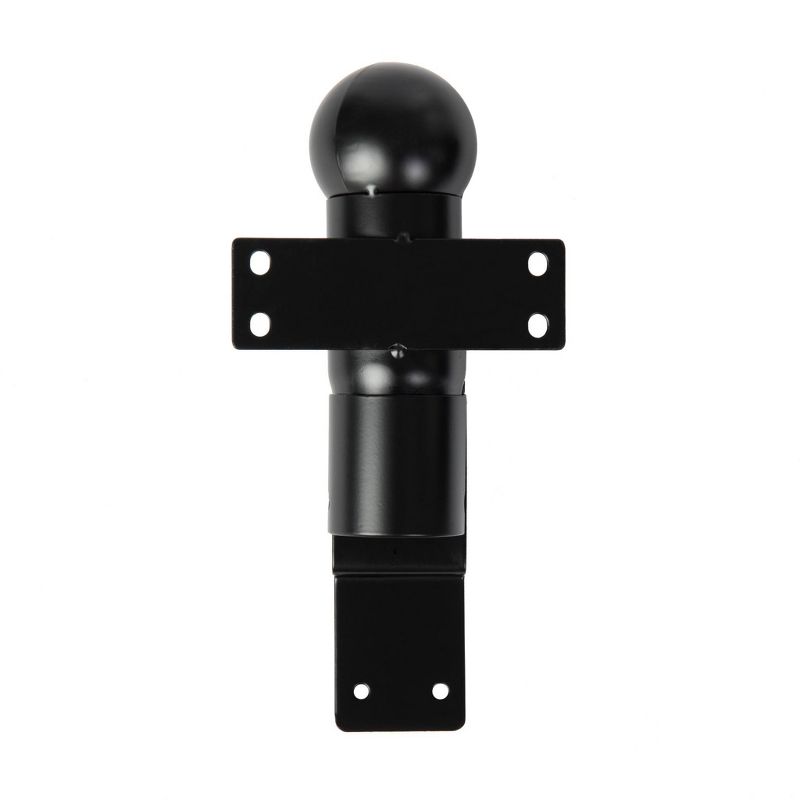 Black Steel Wall Mounted Infrared Patio Heater - Fire Sense