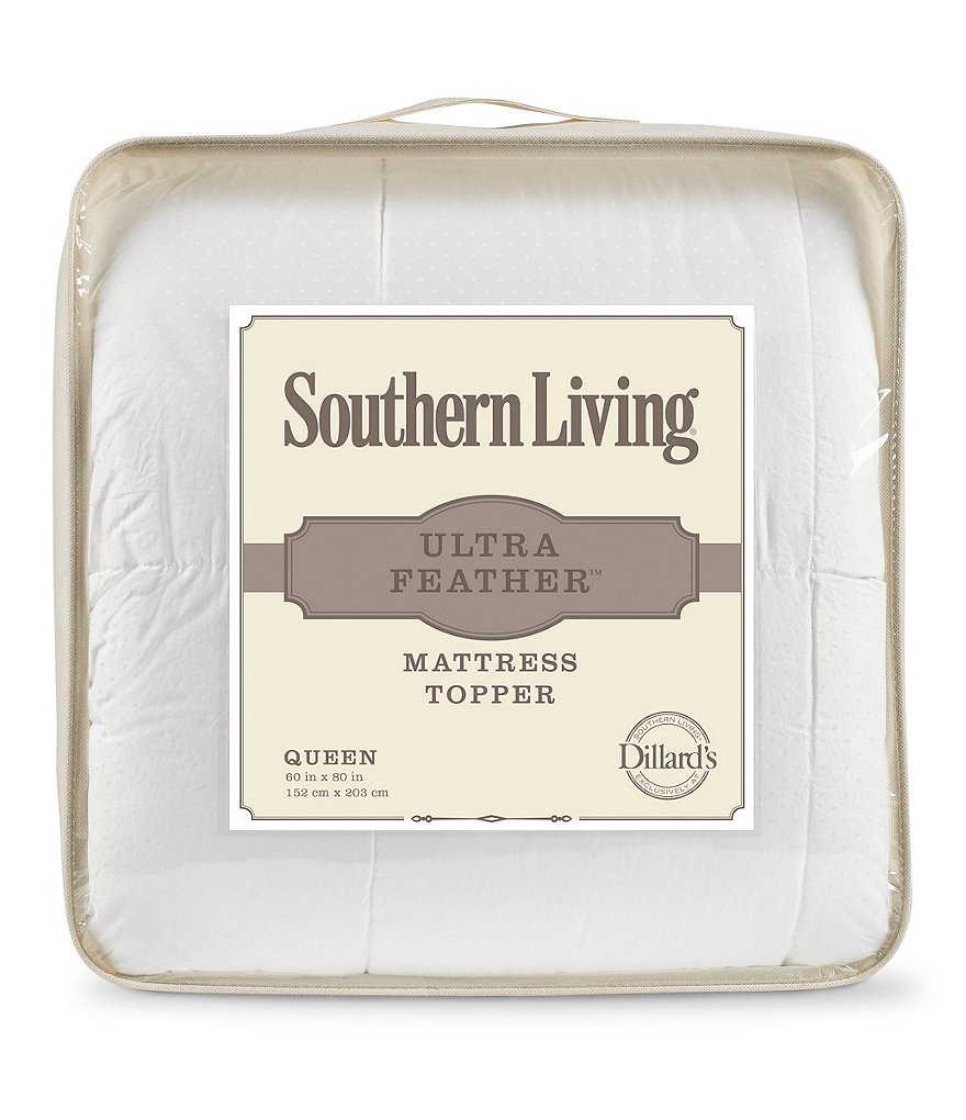Southern Living Ultra Feather&trade; 460-Thread-Count Mattress Topper