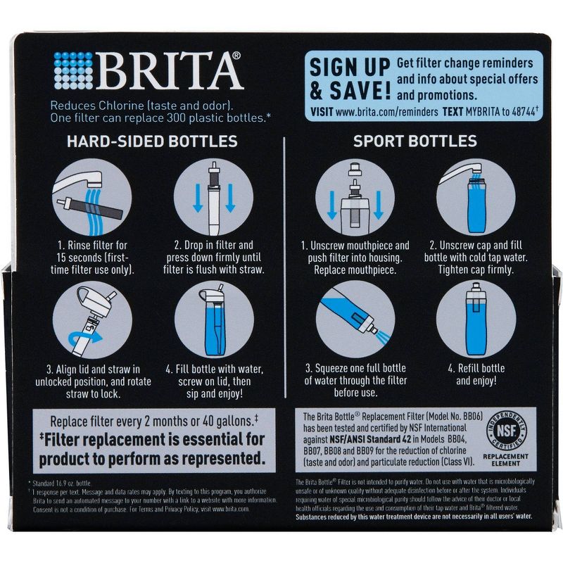 Brita Extra Large 18 Cup UltraMax Water Dispenser and Filter - BPA Free - Black