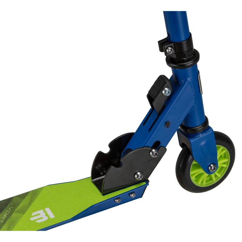 Mongoose Vortex F2 Folding Scooter - Blue/Green