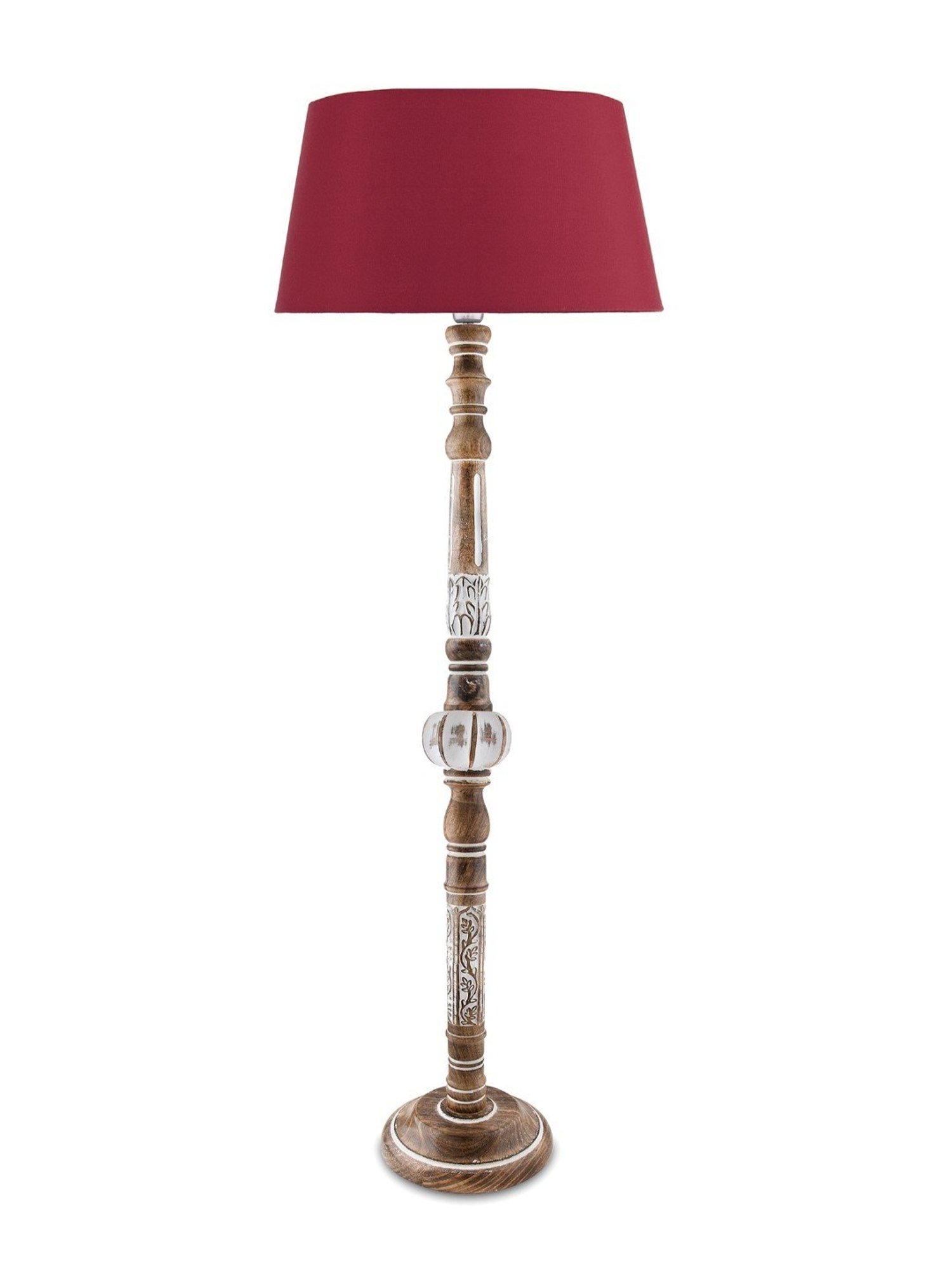 64" x 8.9" x 10.5" Smart Light Full Spectrum Floor Lamp (Includes LED Light Bulb) White - Verilux