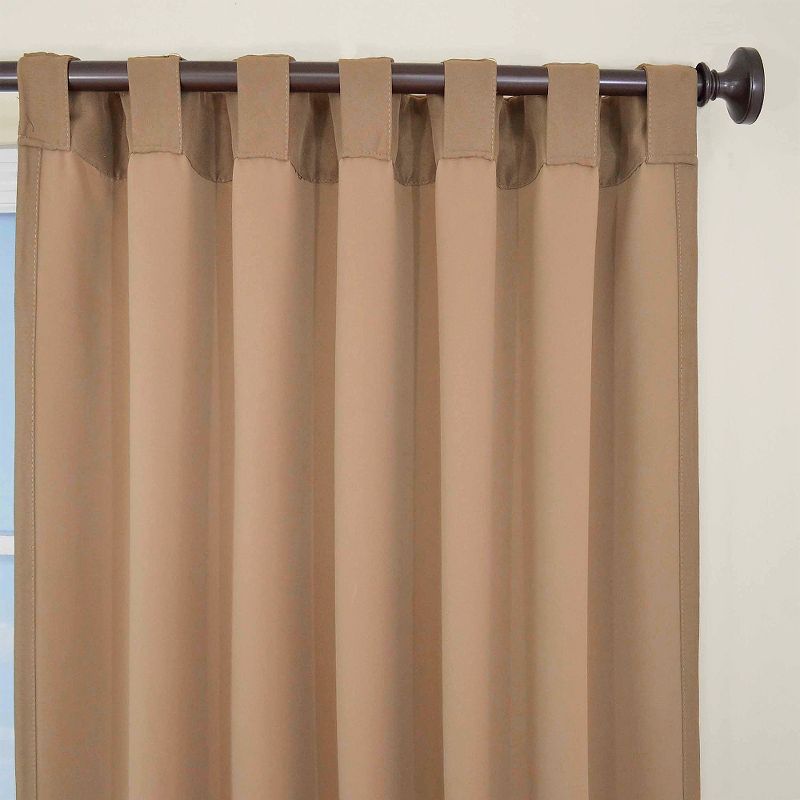 84"x100" Thermaweave Blackout Patio Door Curtain Panel Bronze - Eclipse