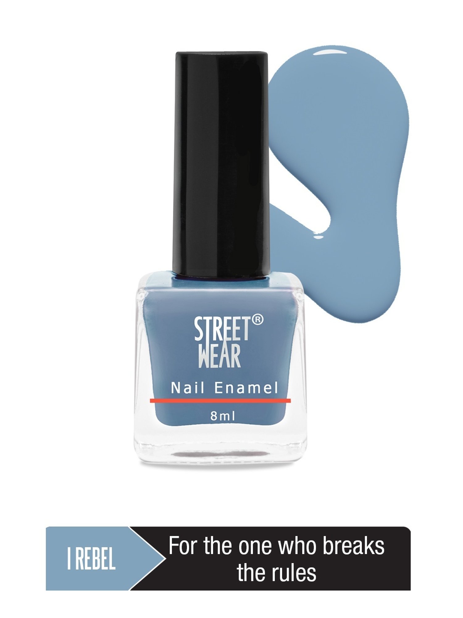 Street Wear Gloss Nail Enamel I Rebel - 8 ml