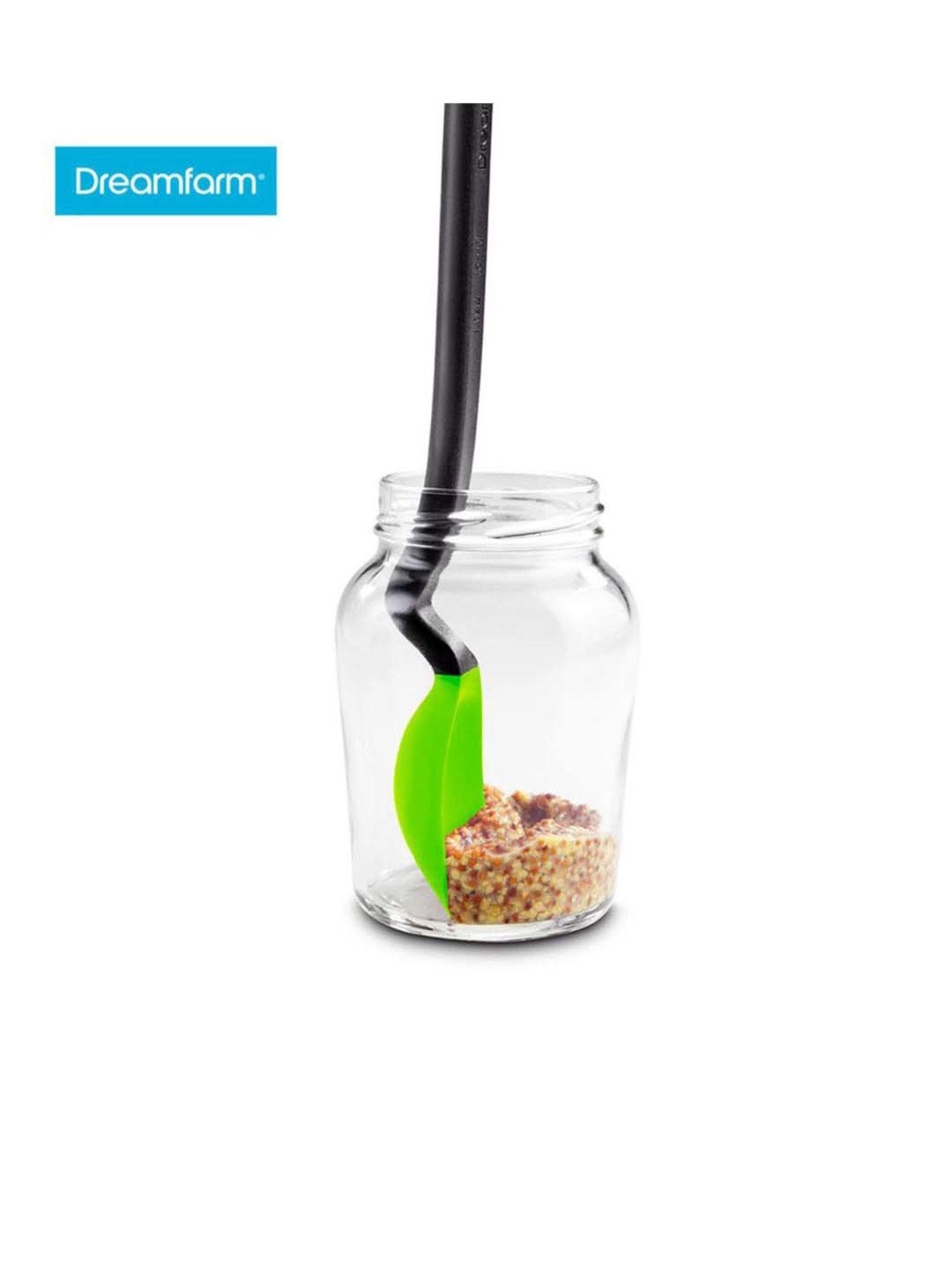 Dreamfarm Green Medium Sit Up Scraping Supoon