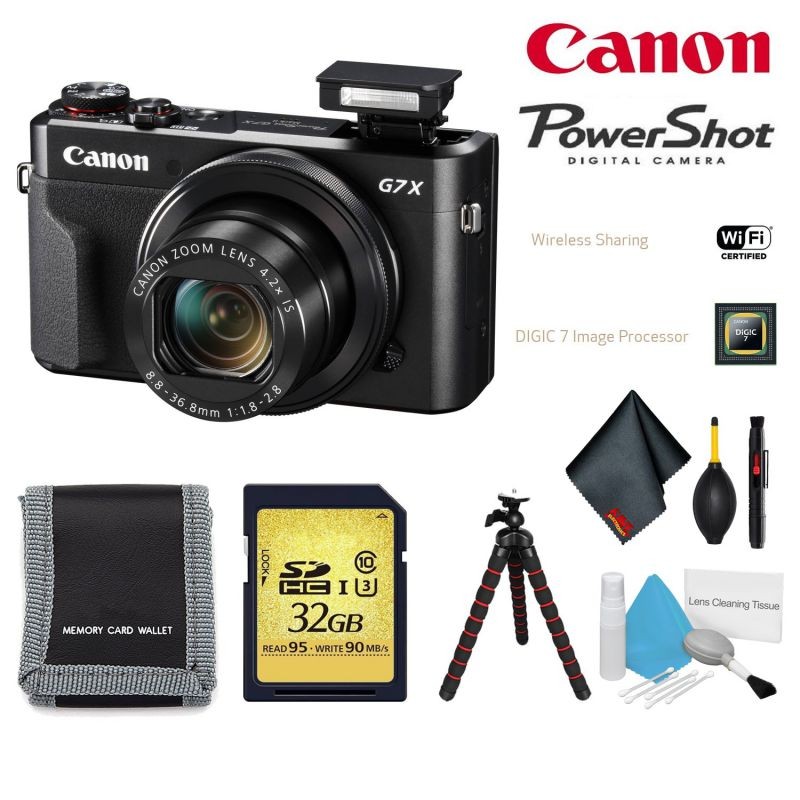 Canon PowerShot G7 X Mark II Digital Camera