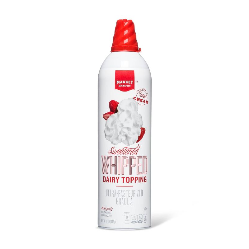 Light Whipped Cream Topping - 13oz - Market Pantry™