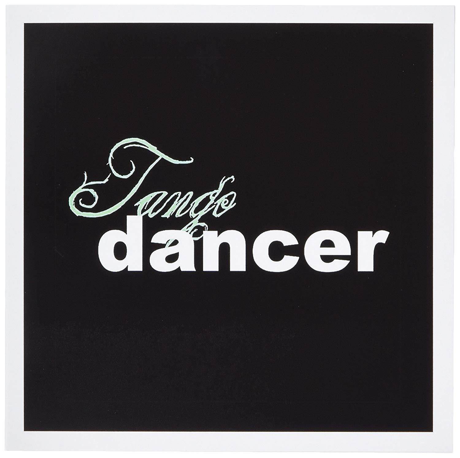 3dRose Tango Dancer - Greeting Cards, 6 x 6 inches, set of 12 (gc_16976_2)