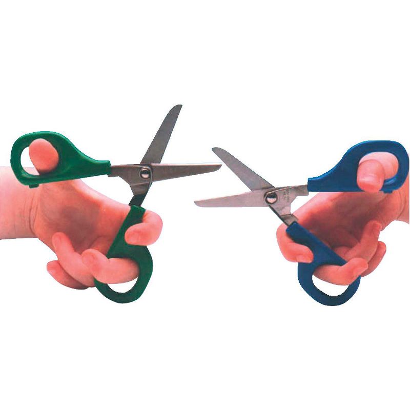 PETA Self Opening Scissor, 5 Inch, Right-Handed, Blue