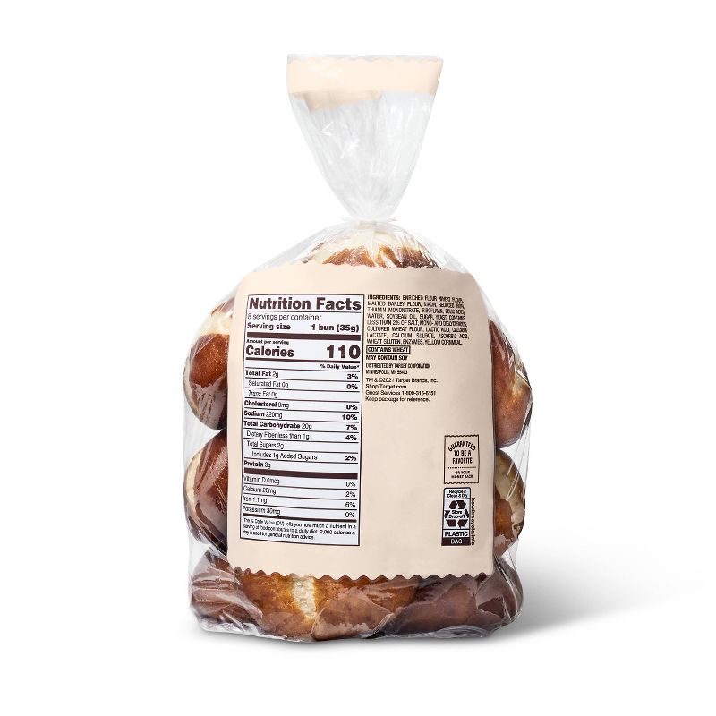 Sunbeam Jumbo Seeded Buns - 8ct/20oz