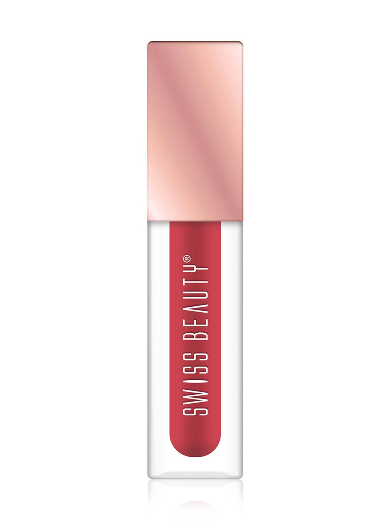 SWISS BEAUTY Hold Me Matte Liquid Lipstick Lover Boy Red - 4.5 ml