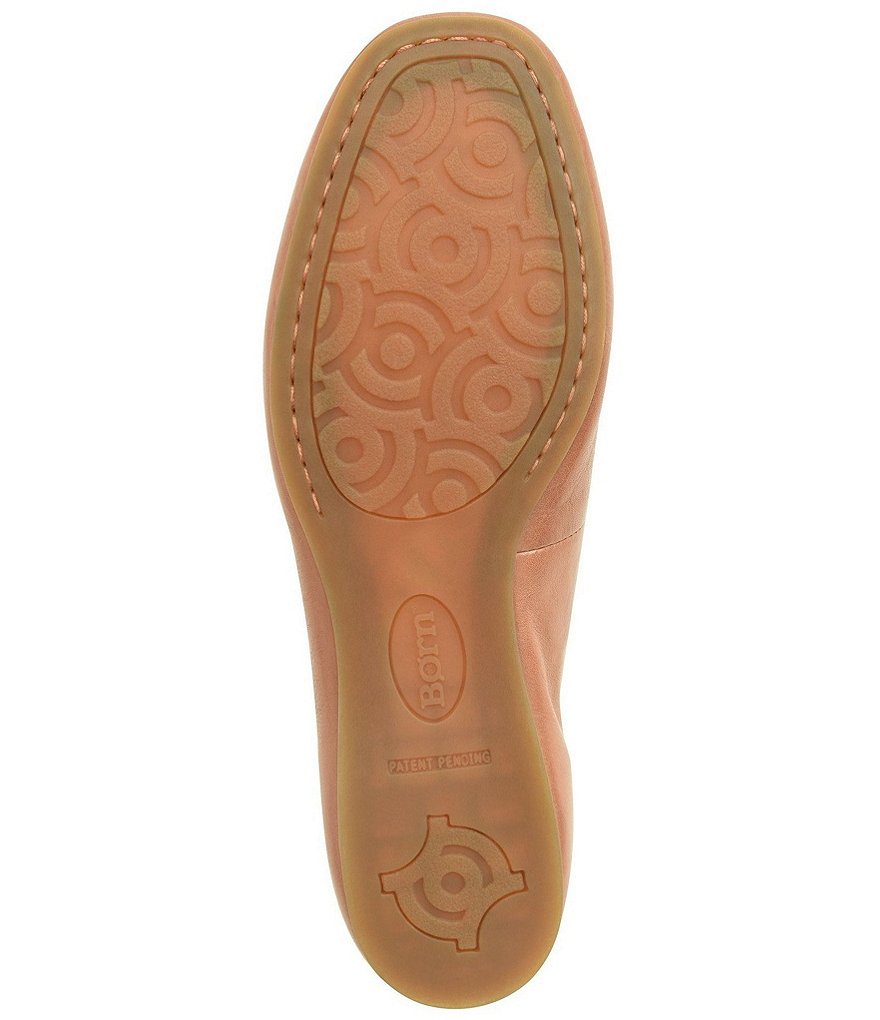 Born Beca Leather Slip-On Flats