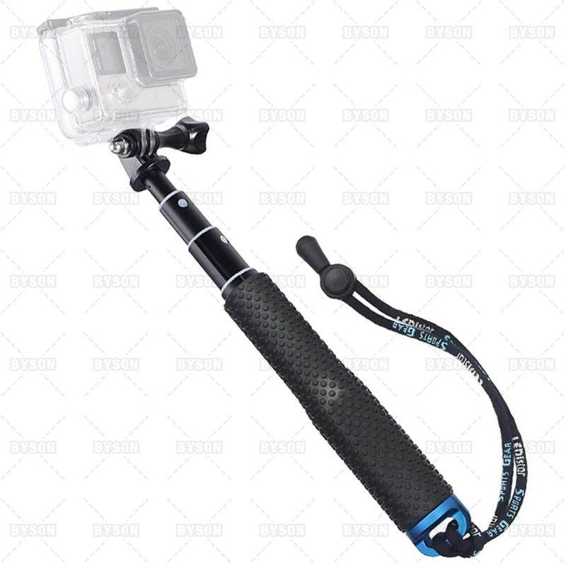 Ackmioxy Selfie Stick, 19&rdquo; Waterproof Hand Grip Adjustable Extension Monopod Pole Compatible with GoPro Hero(2018) Hero 9 8 7 6 5 4 3+ 3 2 1 Session, EKEN, AKASO, Xiaomi Yi, SJCAM SJ4000 SJ5000 SJ6000