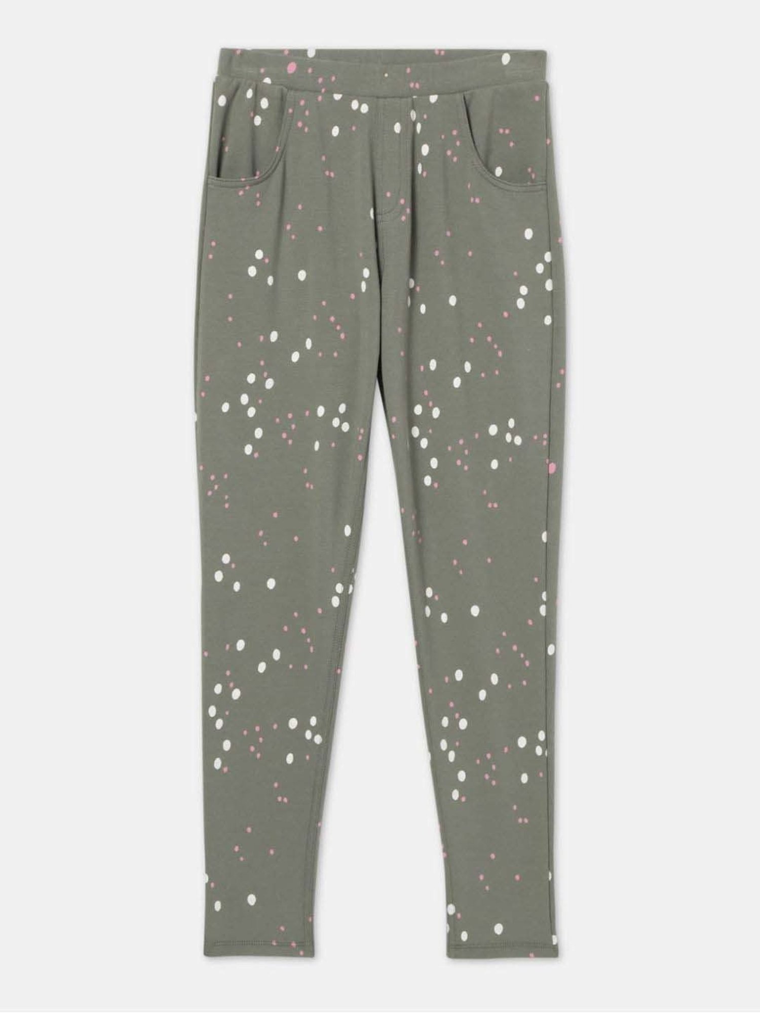 Angel & Rocket Girls Grey Solid Jeggings