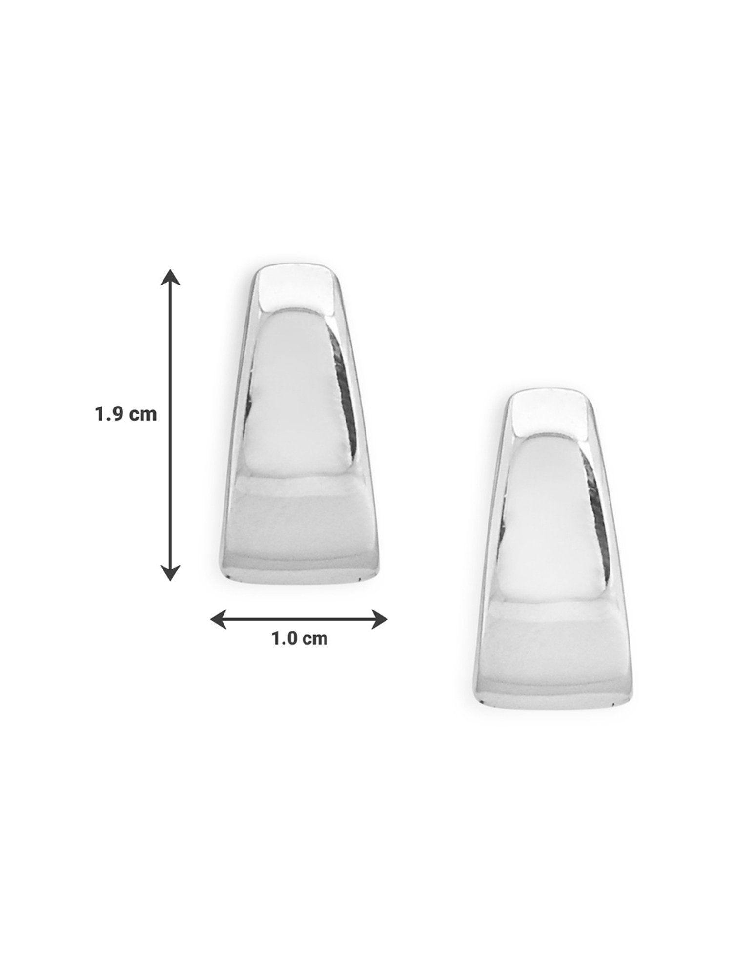 Clara 92.5 Sterling Silver Maude Earrings for Women