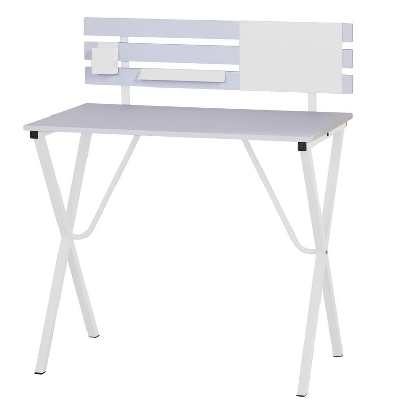 Corey Metal Writing Desk White - Buylateral