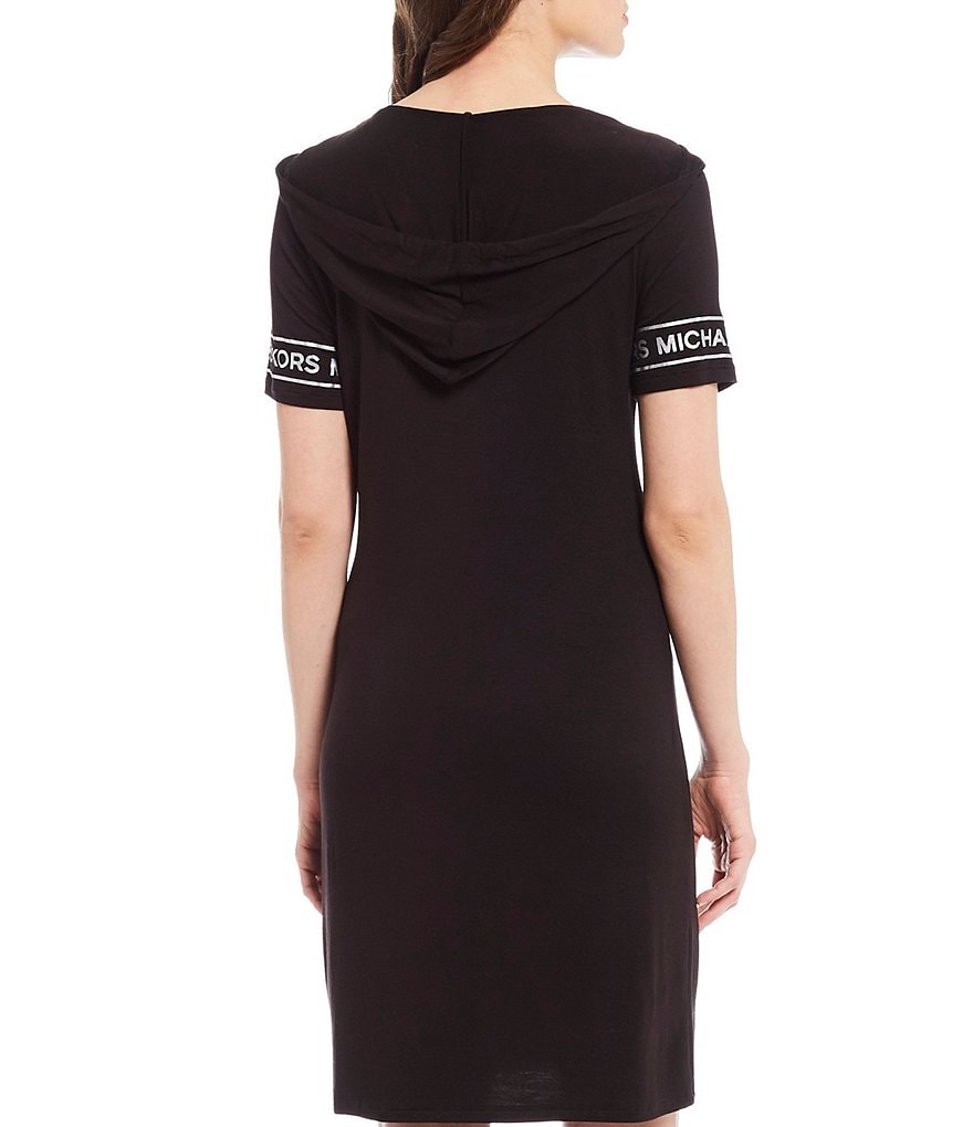 Anne Klein Sport Carlita Jewel Neck Sleeveless Midi Shift Tank Dress