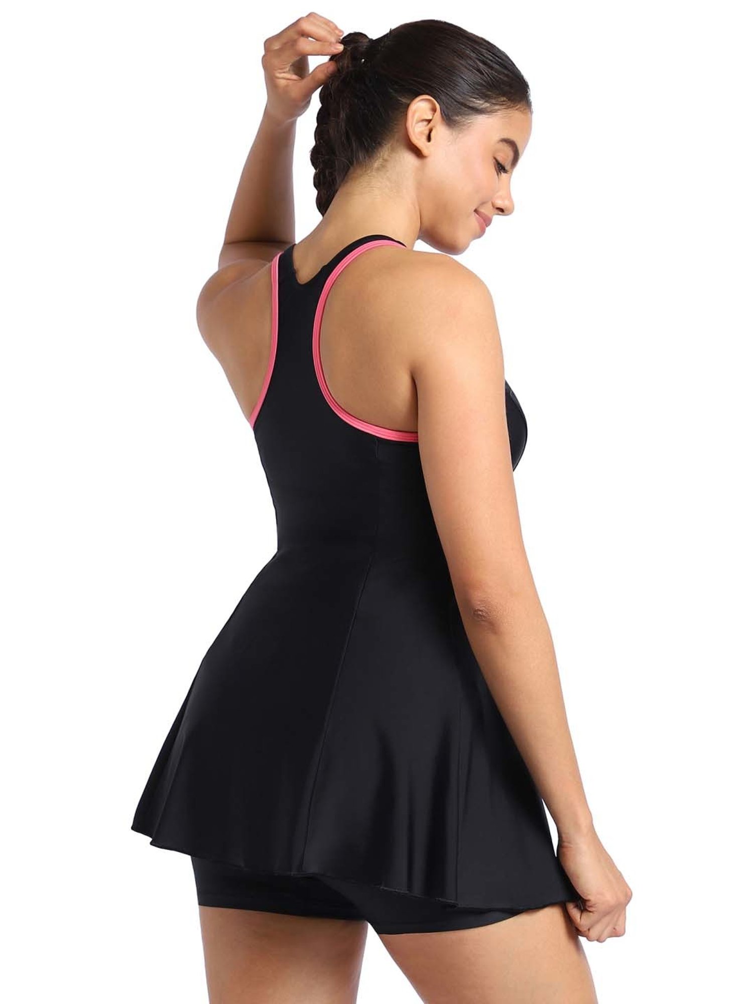 Speedo Black Plain Swimwear