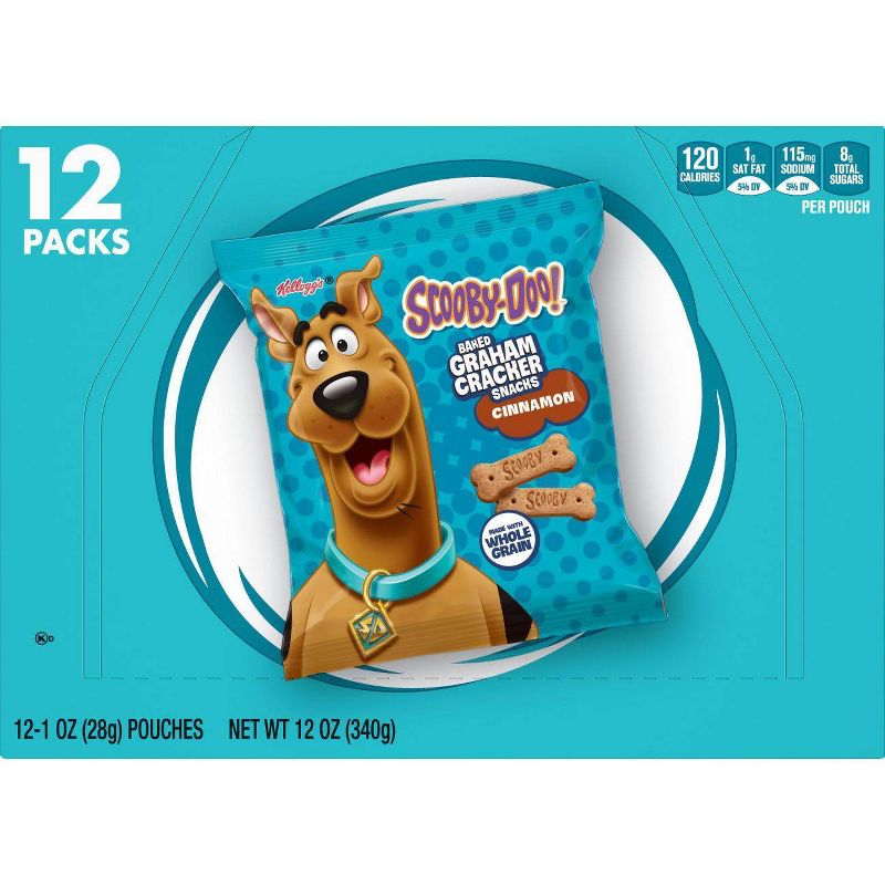 Keebler Scooby-Doo! Cinnamon Baked Graham Cracker Sticks - 12ct