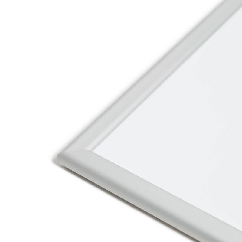 U Brands 23"x35" Magnetic Dry Erase Board Aluminium Frame with Marker