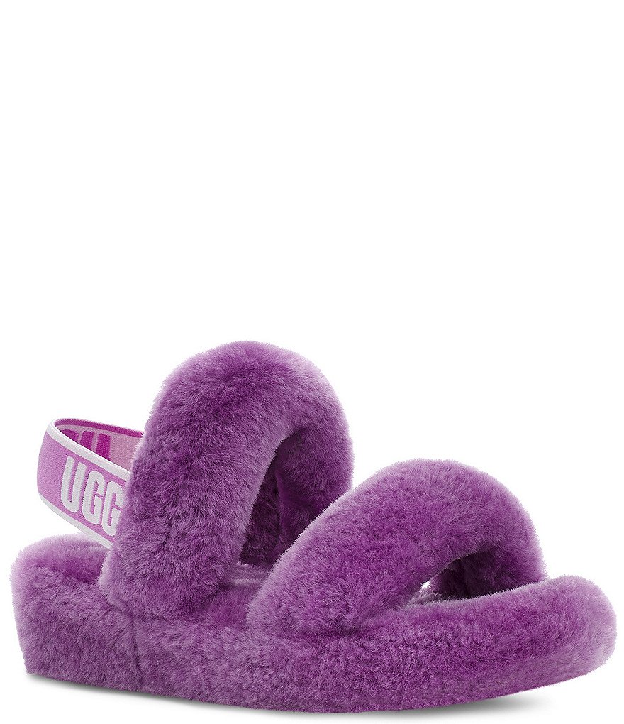 UGG&reg; Oh Yeah Fur Slides