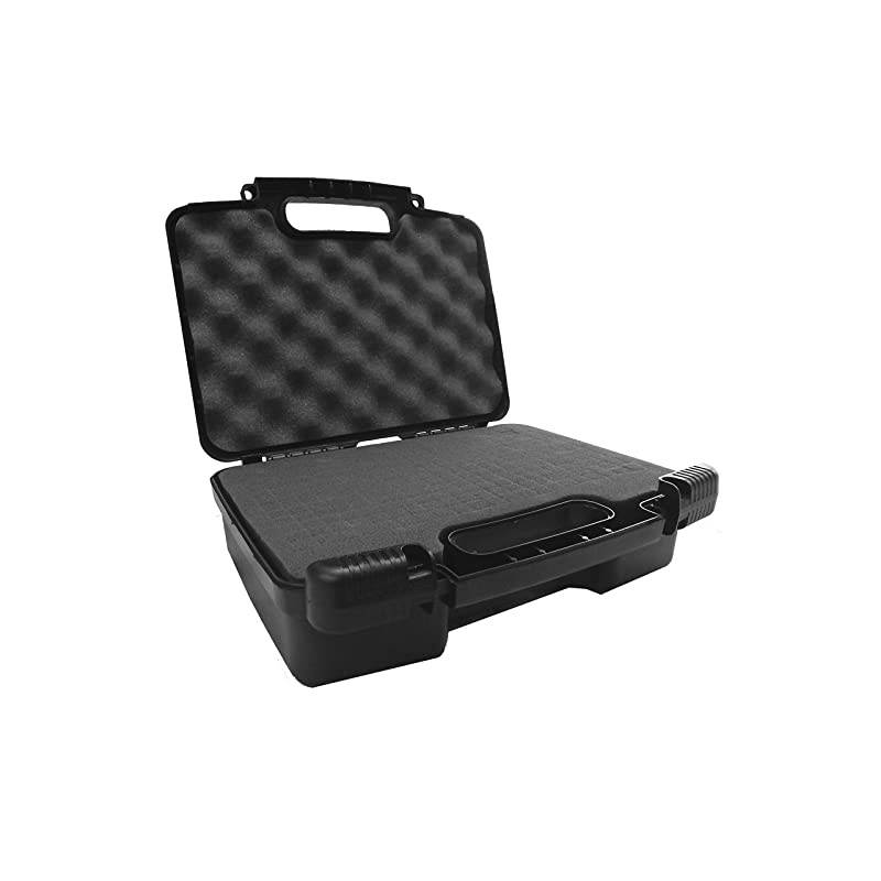 Travel Hard Case fits Rif6 Cube UO Smart Beam Laser AAXA S2 Tenker Cube S6 Philips PicoPix Max LG Minibeam and AmazPlay Mobile Pico Projector with Small Accessories