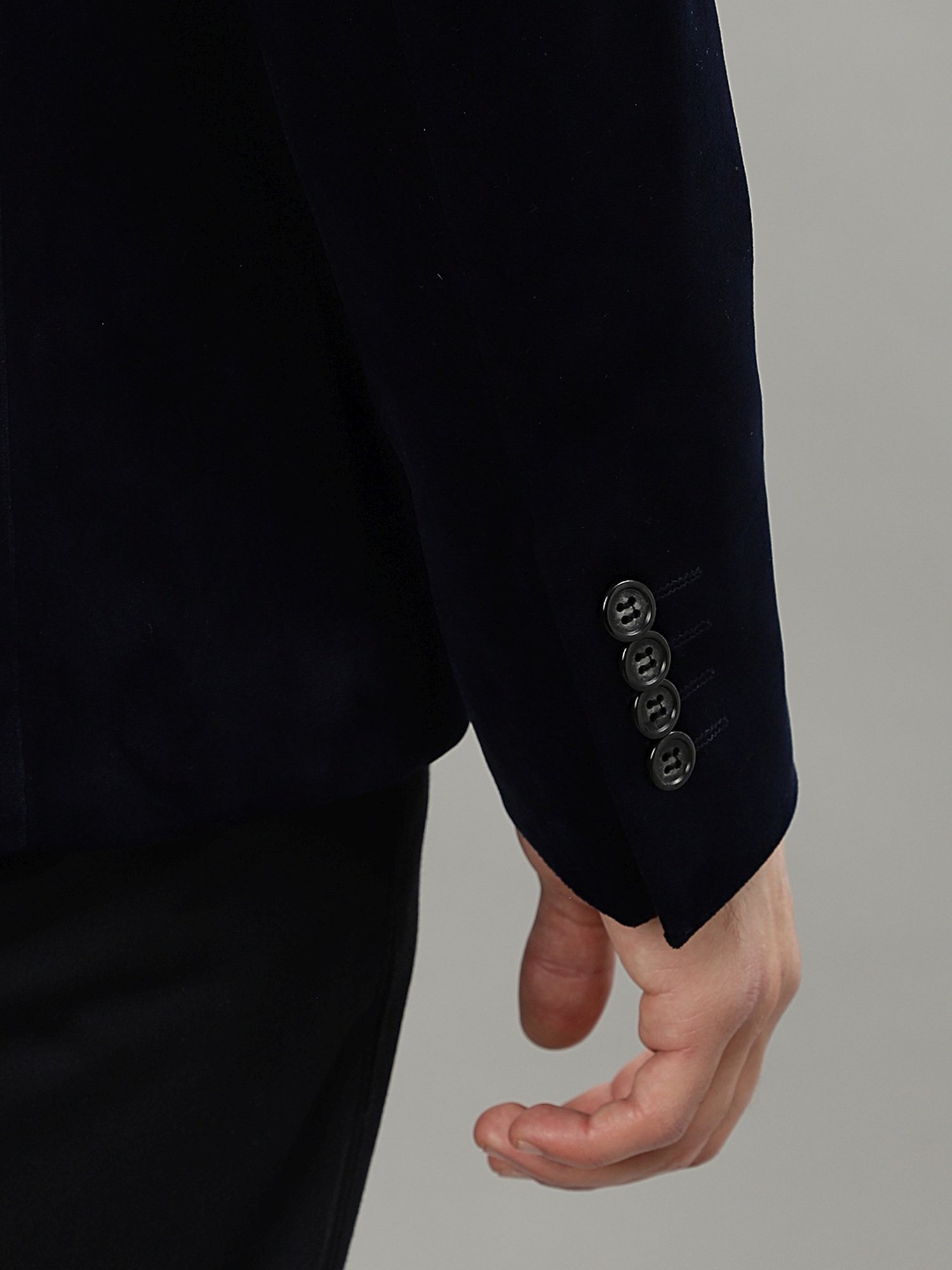 Lindbergh Dark Blue Slim Fit Blazer