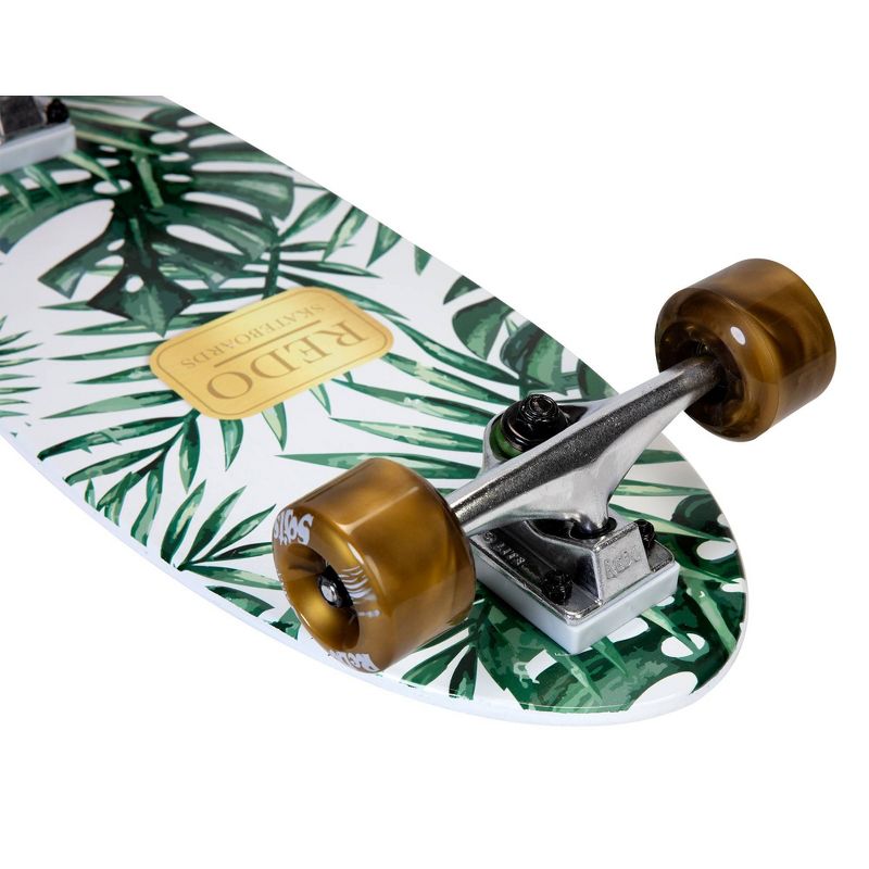 ReDo Skateboard 24" Shorty Green Palm Cruiser Skateboard