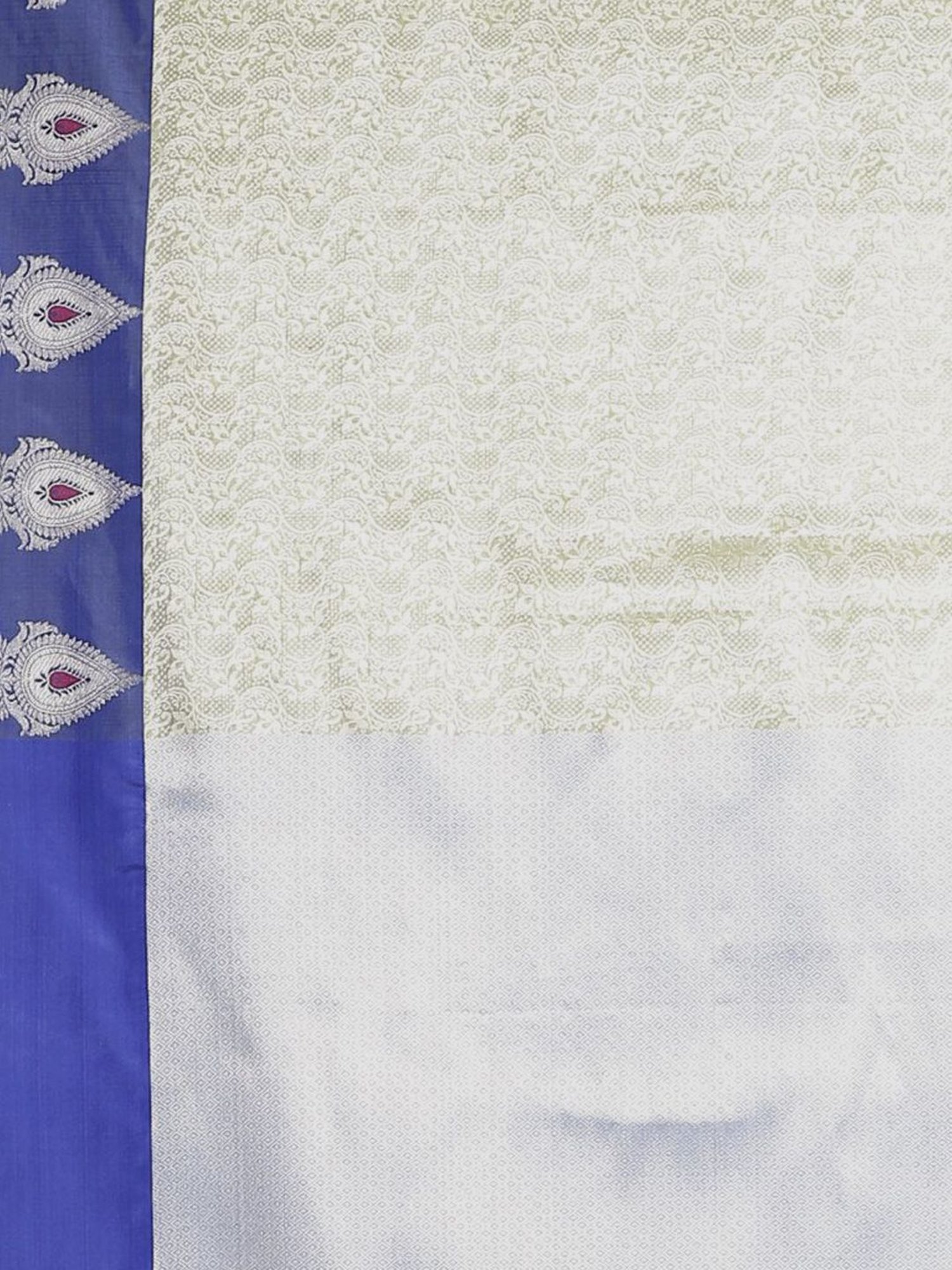 Banarasi Silk Works Green Woven Saree With Unstitched Blouse