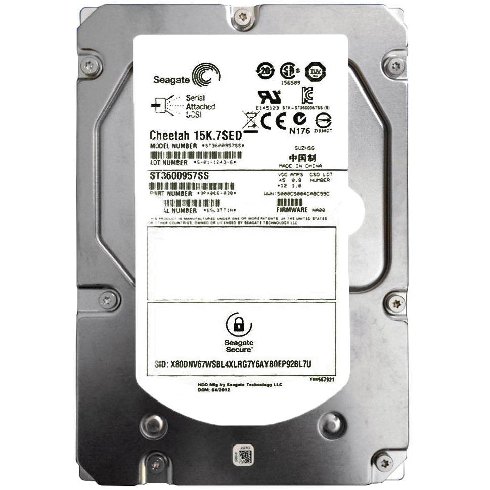 Seagate ST3600957SS Cheetah 15K.7 ST3600957SS 600 GB Hard Drive - 3.5" Internal - SAS (6Gb/s SAS)