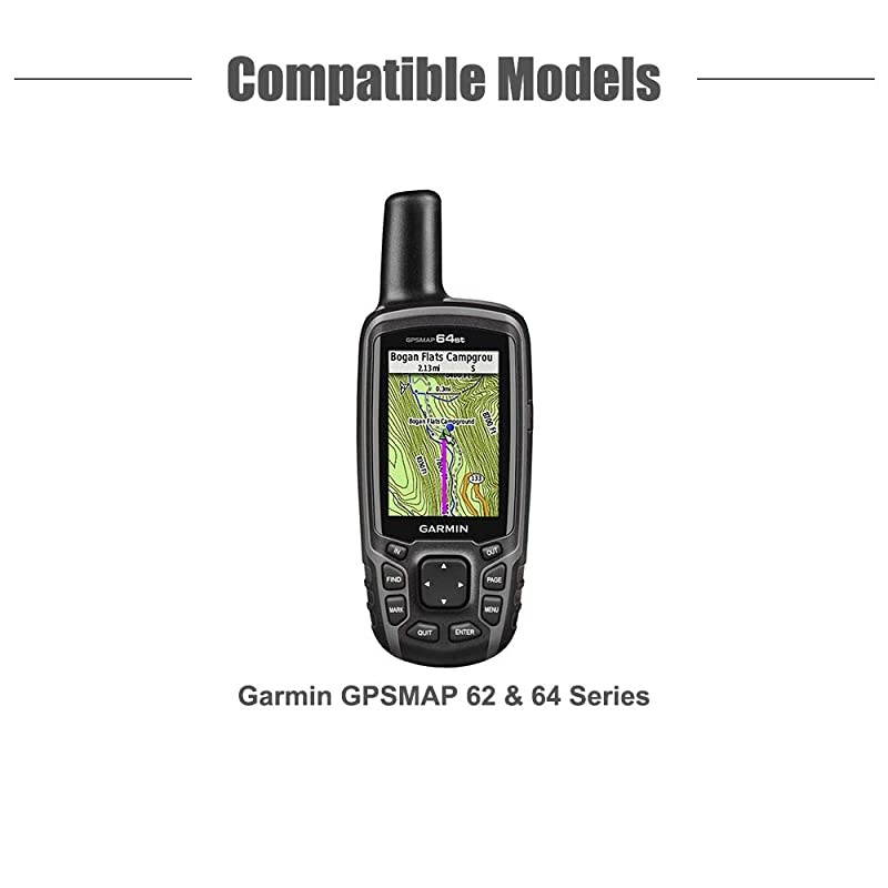Case for Garmin GPSMAP 62 62s 62st 62sc 62stc 64 64s 64st 64sc 64x 64sx 64csx Silicone Protective Cover Handheld GPS Navigator Accessories Black