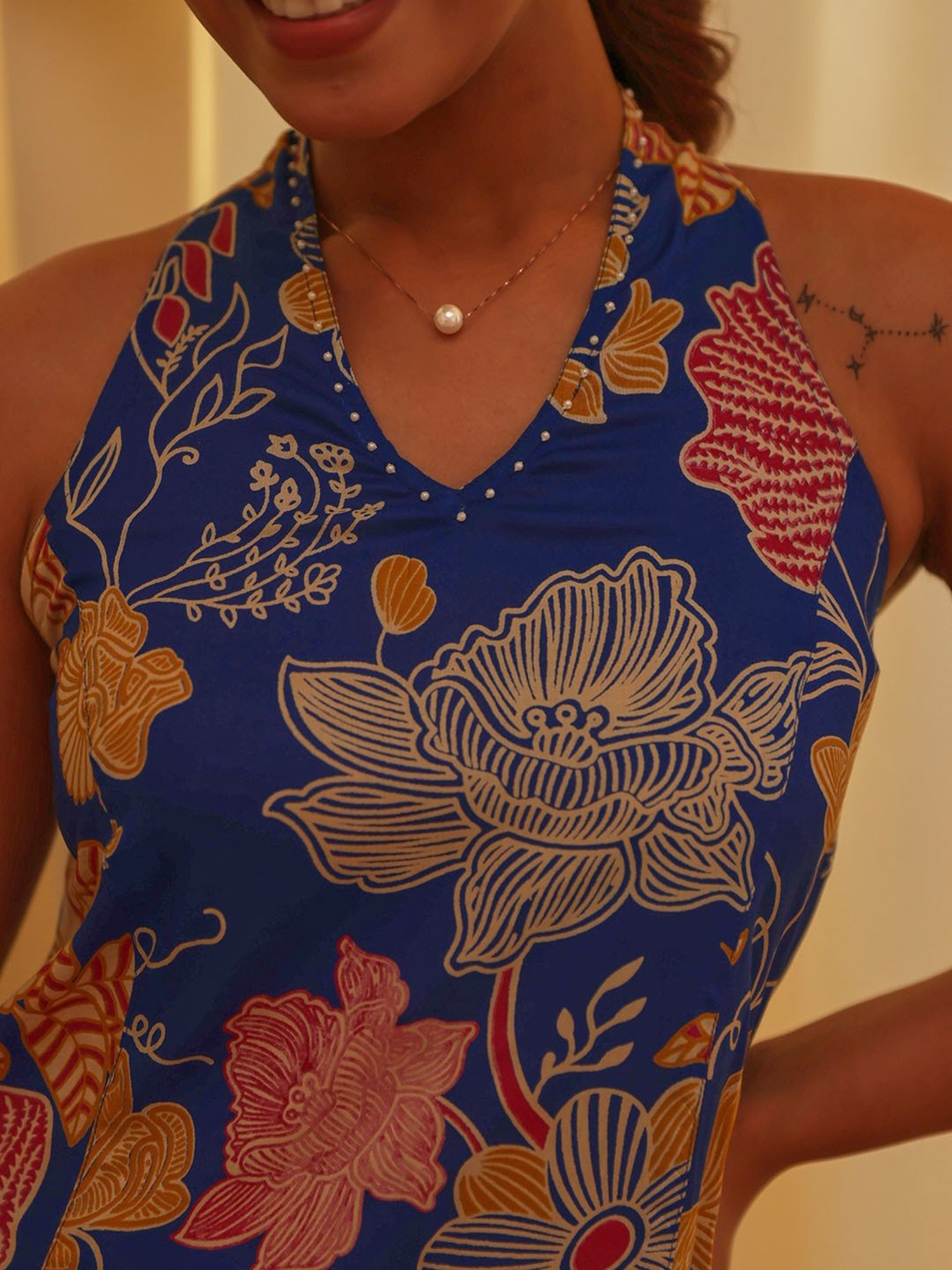 Ekohum Blue Kurta With Pants