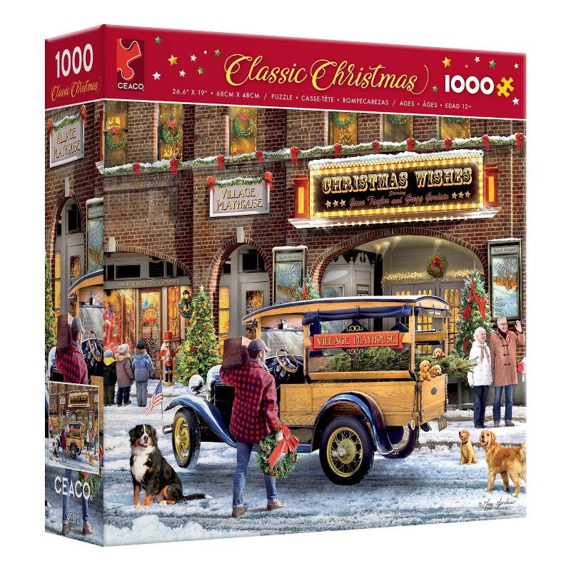 Ceaco Christmas Theatre Jigsaw Puzzle - 1000pc